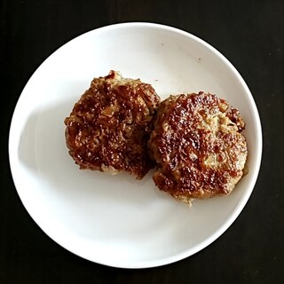 こんにゃく照り焼きハンバーグ